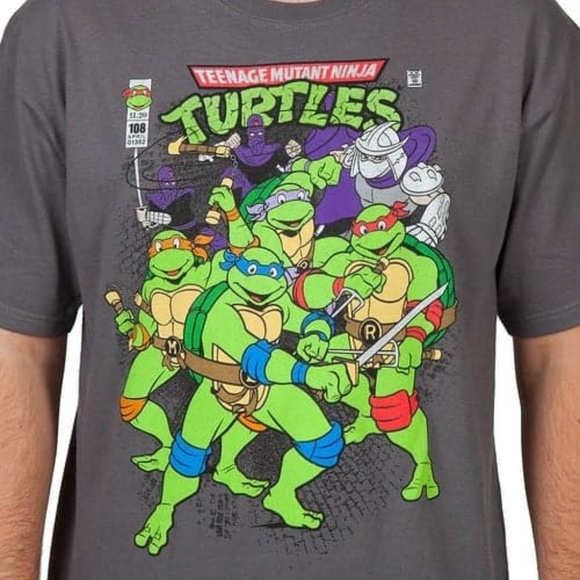TMNT Comic Shirt (Teenage Mutant Ninja Turtles) - Picture 1 of 1